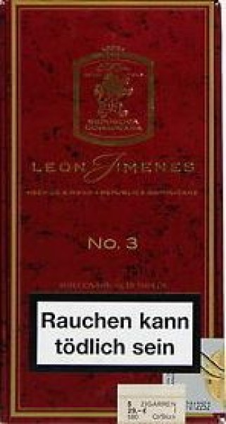 Leon Jimenes No 3 Zigarren